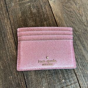 🌺MAKE OFFERS🌺 Kate Spade Shimmy Glitter Small Cardholder